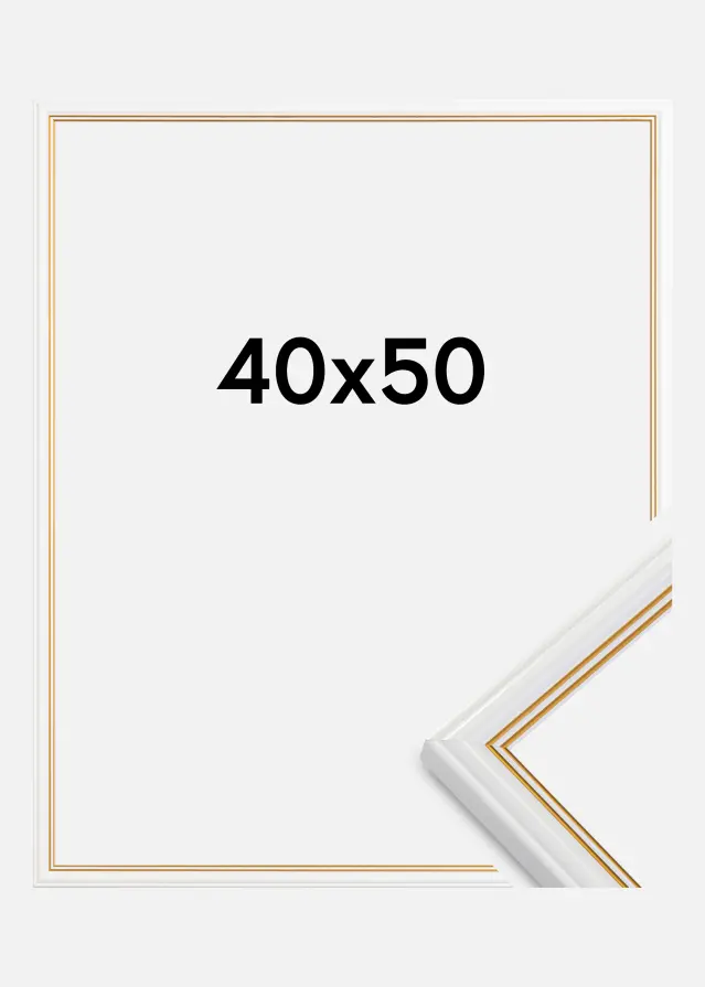 Cadre Classic Blanc 40x50 cm