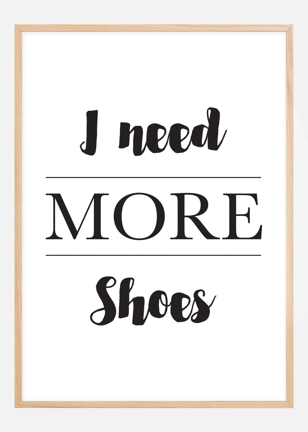 Product Image for More Shoes Poster (21x29,7 cm (A4))