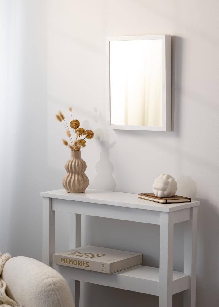 Miroir Balder Blanc - Sur mesure