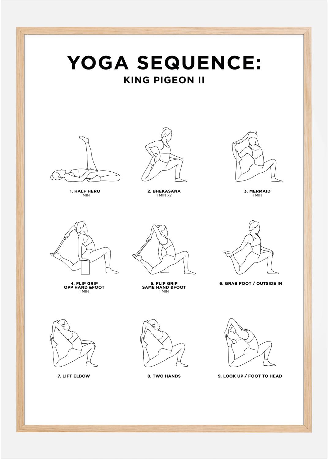 Product Image for King Pigeon II - White Poster (21x29,7 cm (A4))