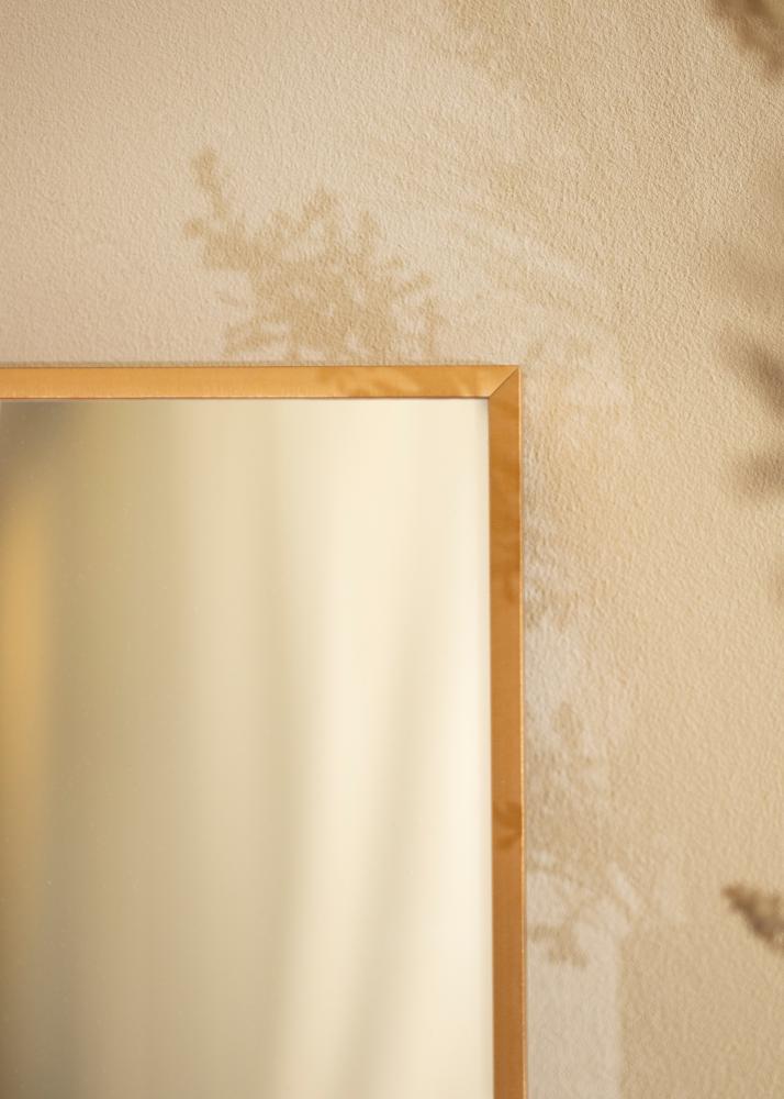 Miroir Nielsen Premium Alpha Ambre brossé - Sur mesure