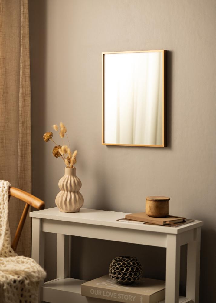 Miroir Nielsen Premium Alpha Ambre brossé - Sur mesure