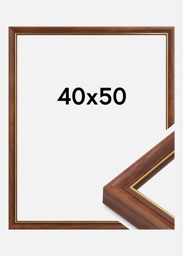 Cadre Canterbury Verre Acrylique Brun 40x50 cm