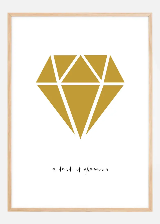 Diamant - Or Poster