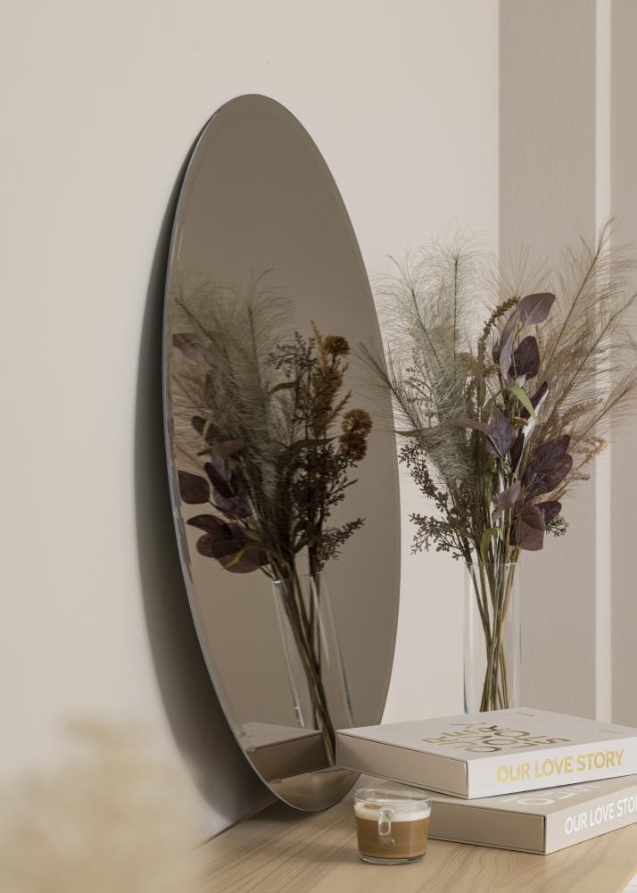 KAILA Miroir rond Dark Bronze Deluxe diamètre 90 cm