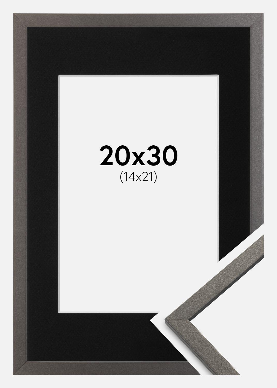 Product Image for Cadre Edsbyn Graphite 20x30 cm - Passe-partout Noir 15x22 cm