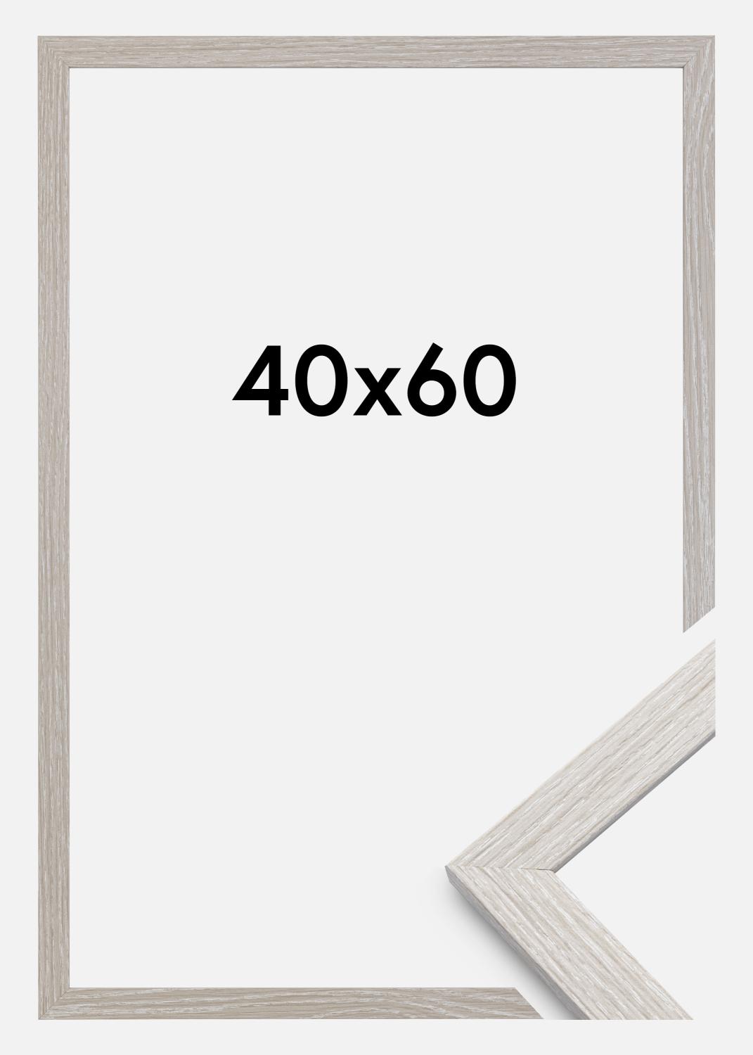 Product Image for Cadre Stilren Verre Acrylique Light Grey Oak 40x60 cm