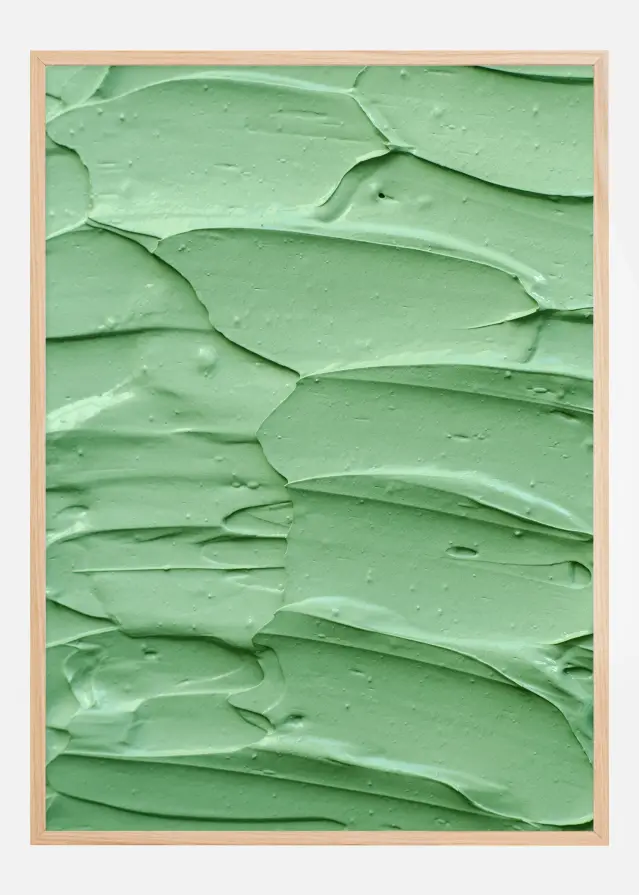 Green Paint Poster