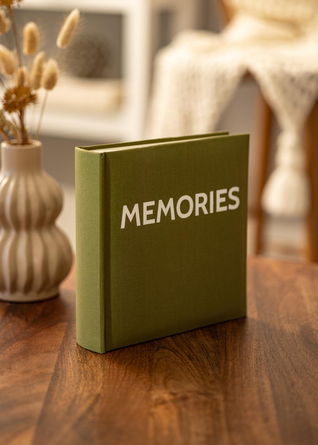 Product Image for Memories Linen Album Vert - 200 images en 10x15 cm