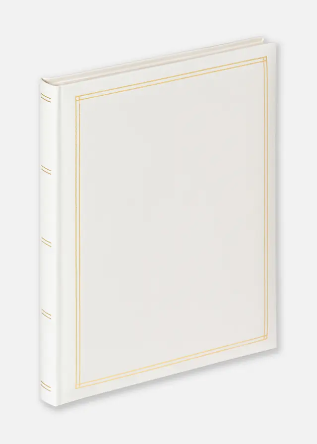 Monza Album Autocollant Blanc - 25x30 cm (30 pages)