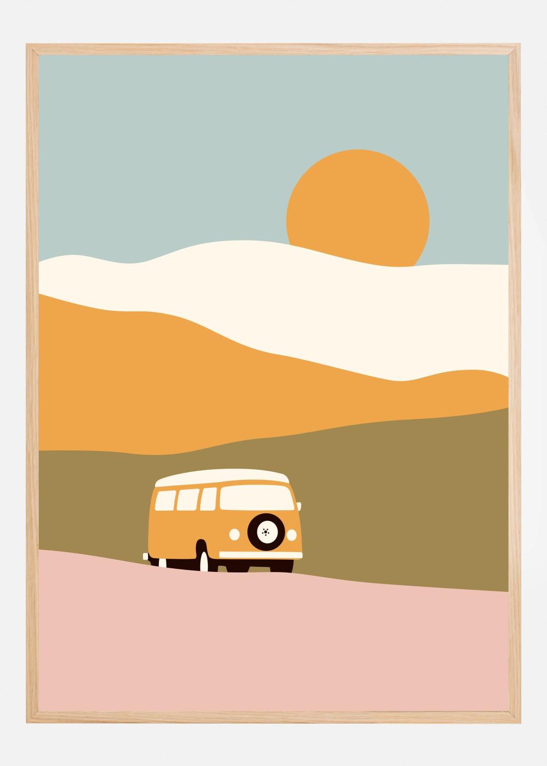 Product Image for Van Minimal Poster (21x29.7 cm (A4))