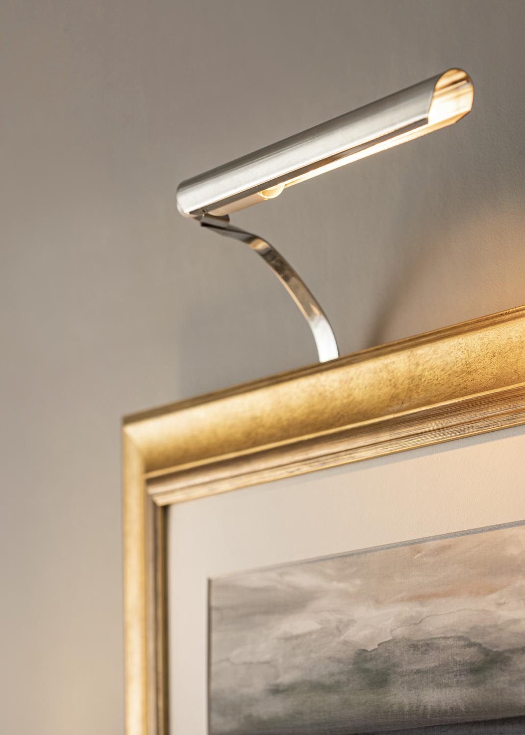 Product Image for Eklunds Uno 1 pour largeur de cadre 25-60 cm Éclairage de tableau - Chrome