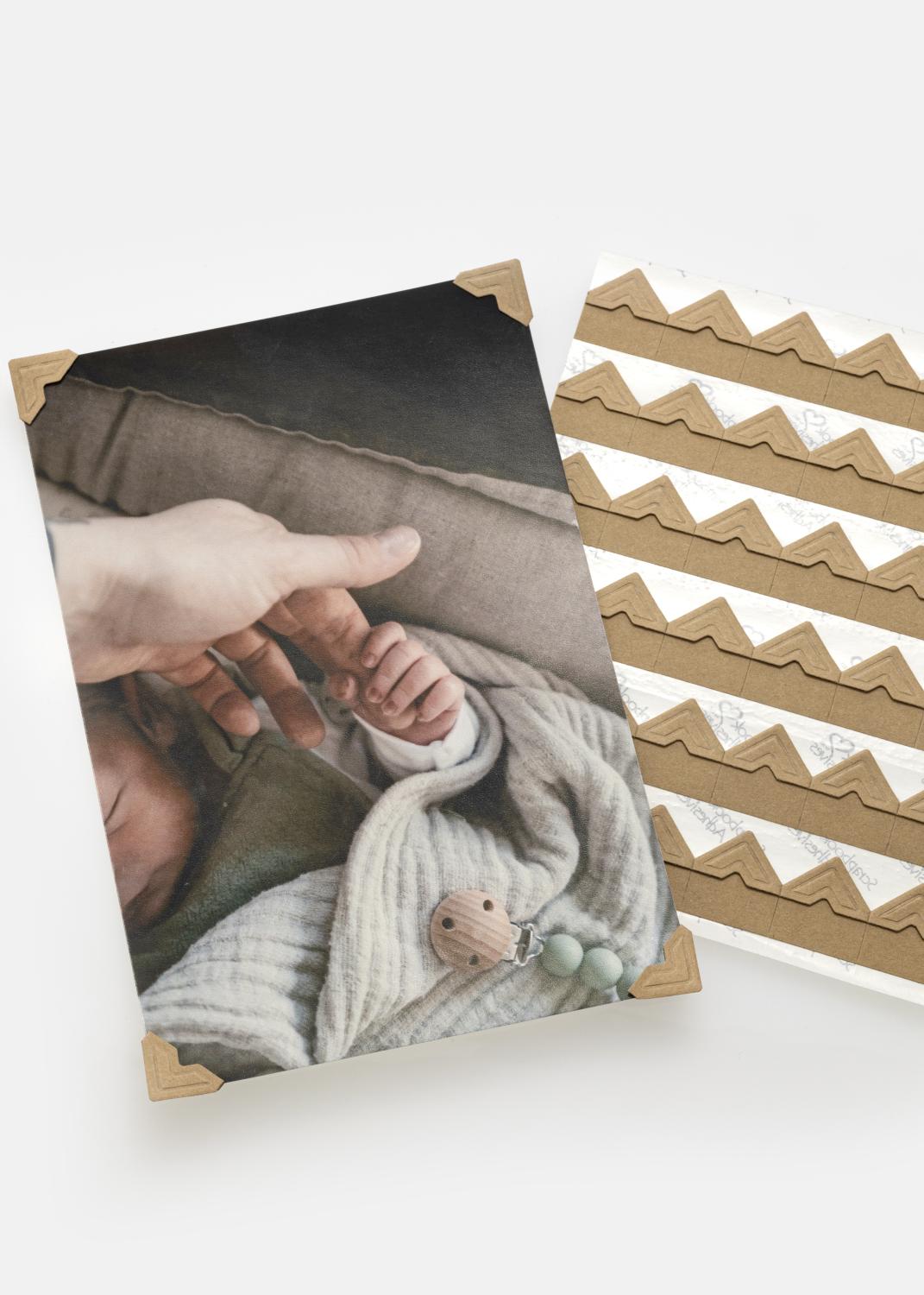 Product Image for 3L Creative Photo Corners Marron - 108 unités