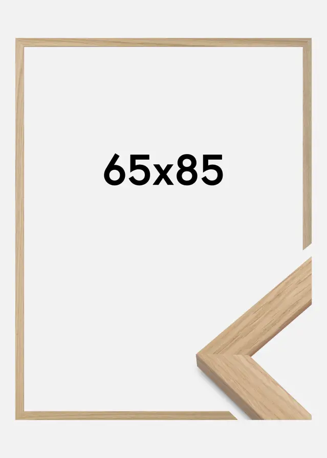 Cadre Oak Wood 65x85 cm