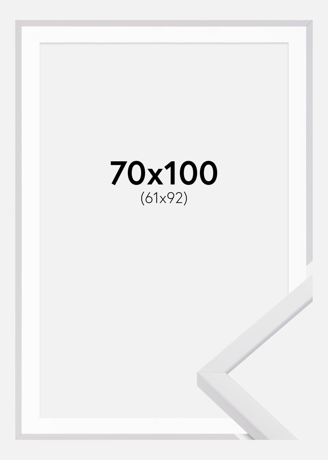 Product Image for Cadre E-Line Wide Blanc 70x100 cm - Passe-partout Blanc 62x93 cm