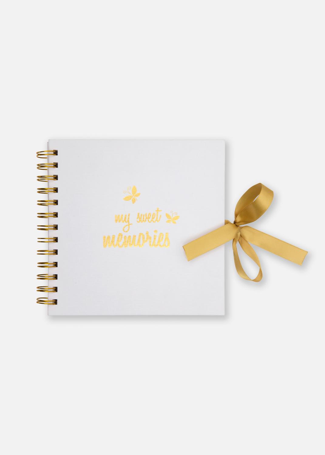 Product Image for Sweet Memories Or - 18x18 cm (48 pages blanches / 24 feuilles)