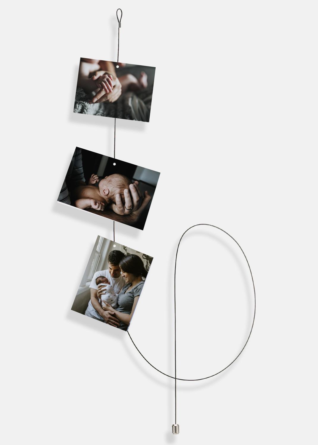 Product Image for Corde pour photos 150 cm - Noir