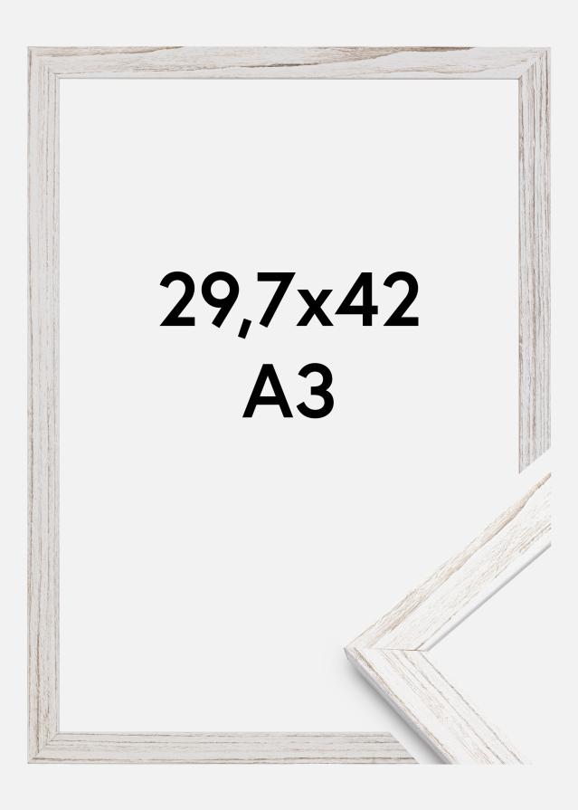 Cadre Stilren Verre Acrylique Vintage White 29,7x42 cm (A3)
