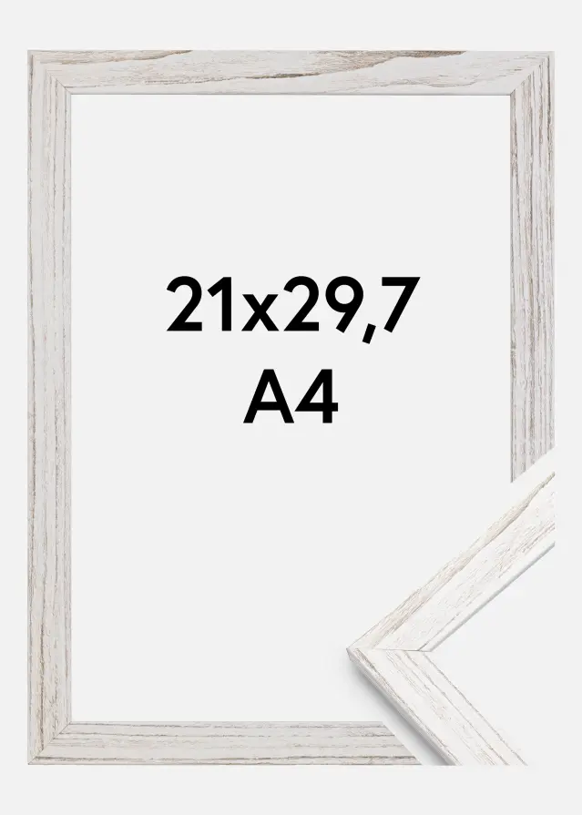 Cadre Stilren Vintage White 21x29,7 cm (A4)