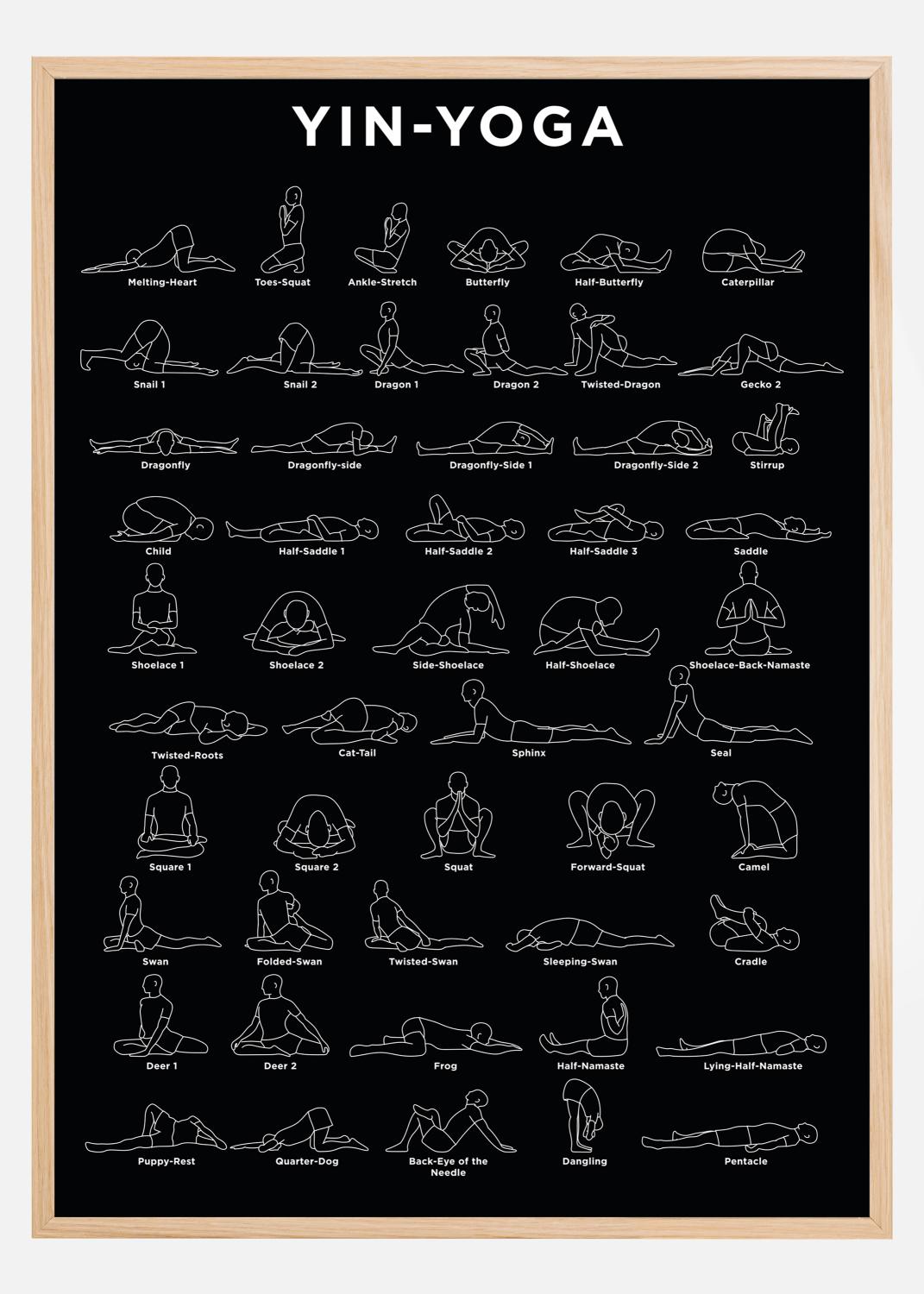 Product Image for Yoga - B&amp;W Poster (21x29,7 cm (A4))