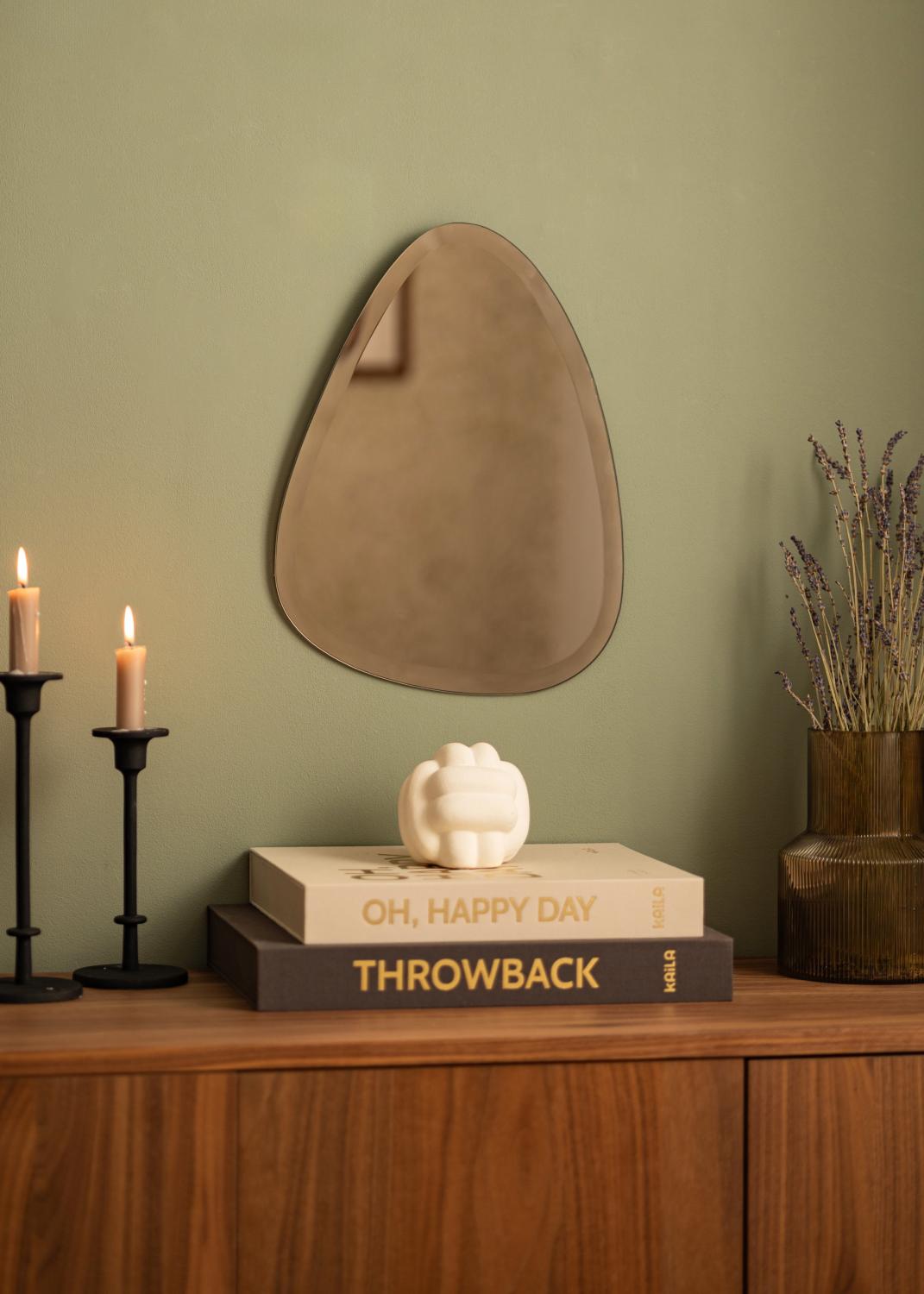Product Image for KAILA Miroir Deluxe Shape I Dark Bronze 30x40 cm