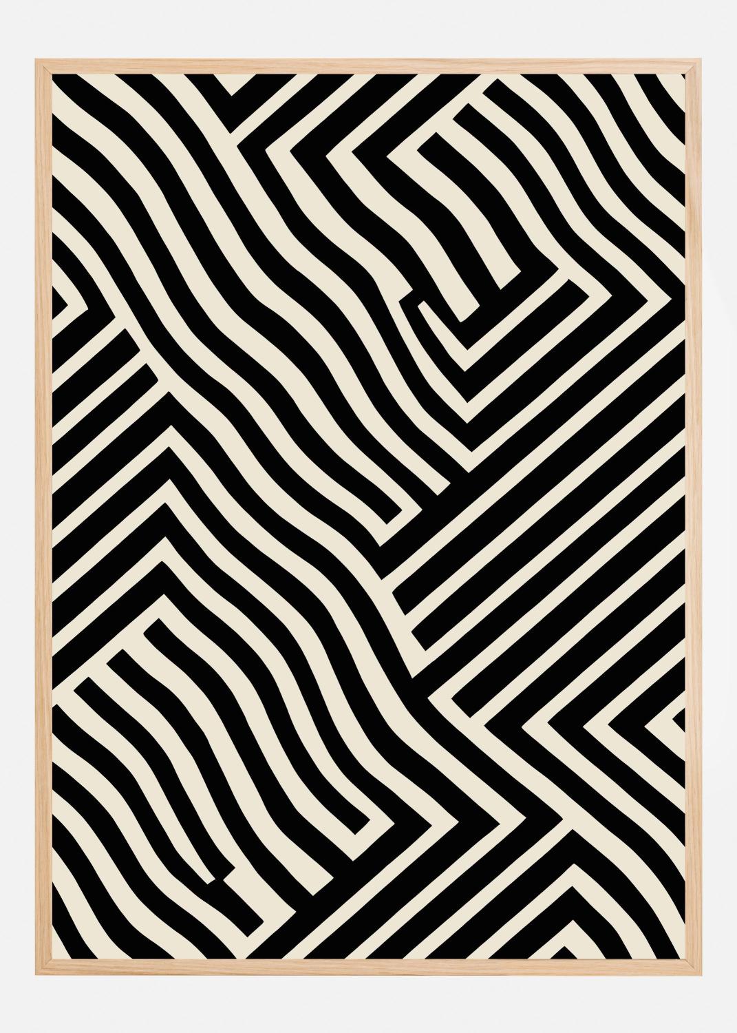 Product Image for Black And White Poster (21x29.7 cm (A4))