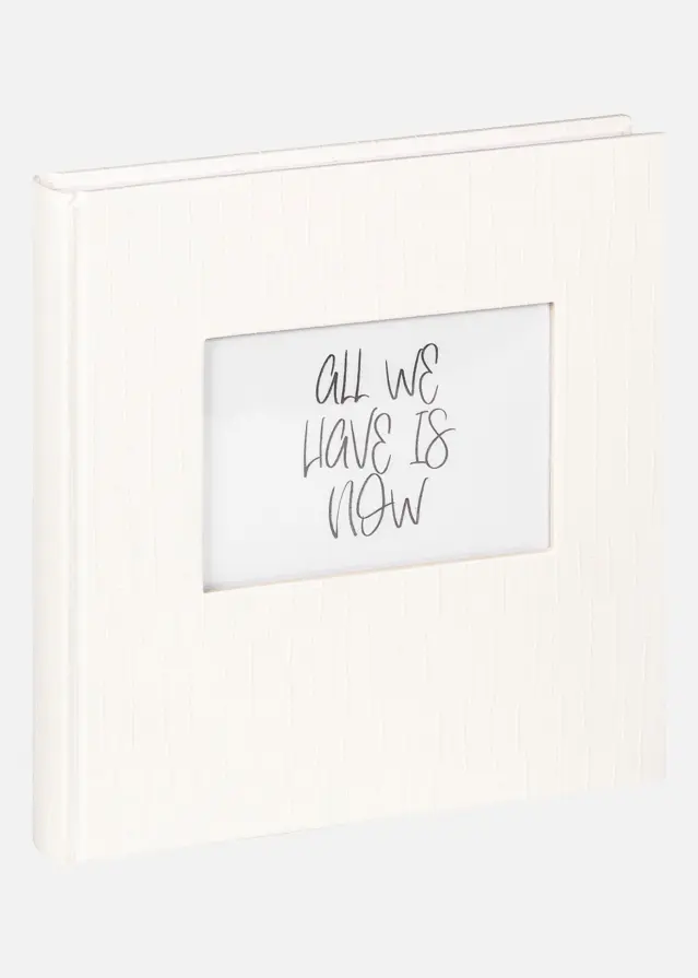 Allround Album Blanc - 22,5x24 cm (40 Pages blanches / 20 Feuilles)