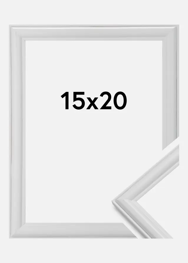 Cadre Line Blanc 15x20 cm
