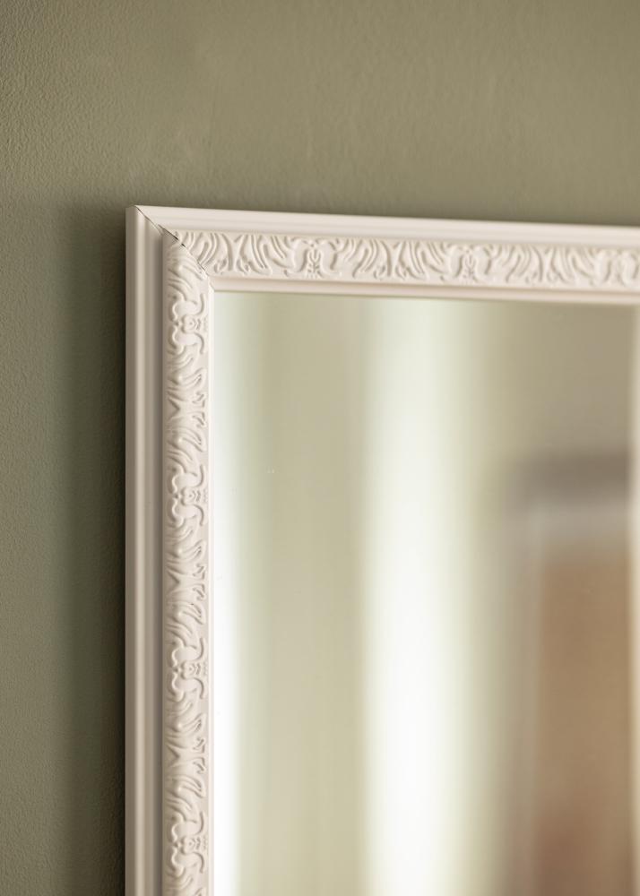 Miroir Nostalgia Blanc 45x125 cm