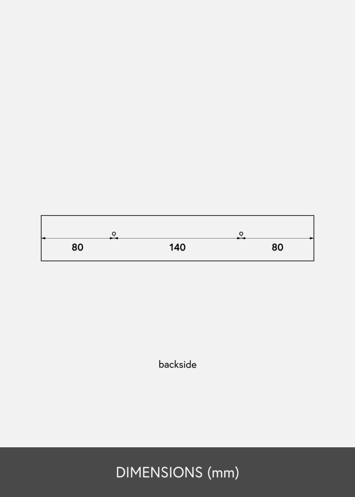 Étagère porte-cadres Blanc 30 cm