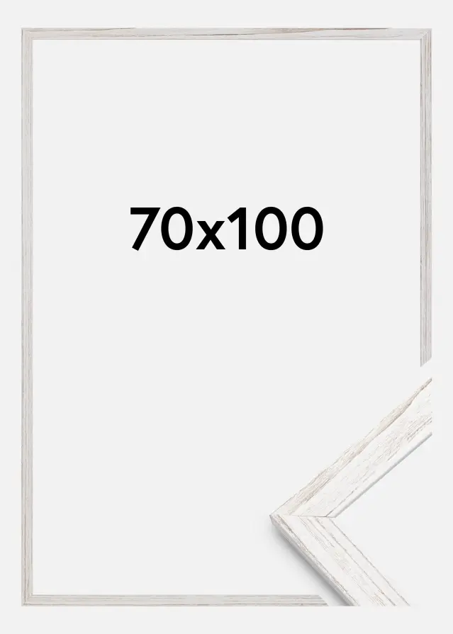 Cadre Stilren Vintage White 70x100 cm