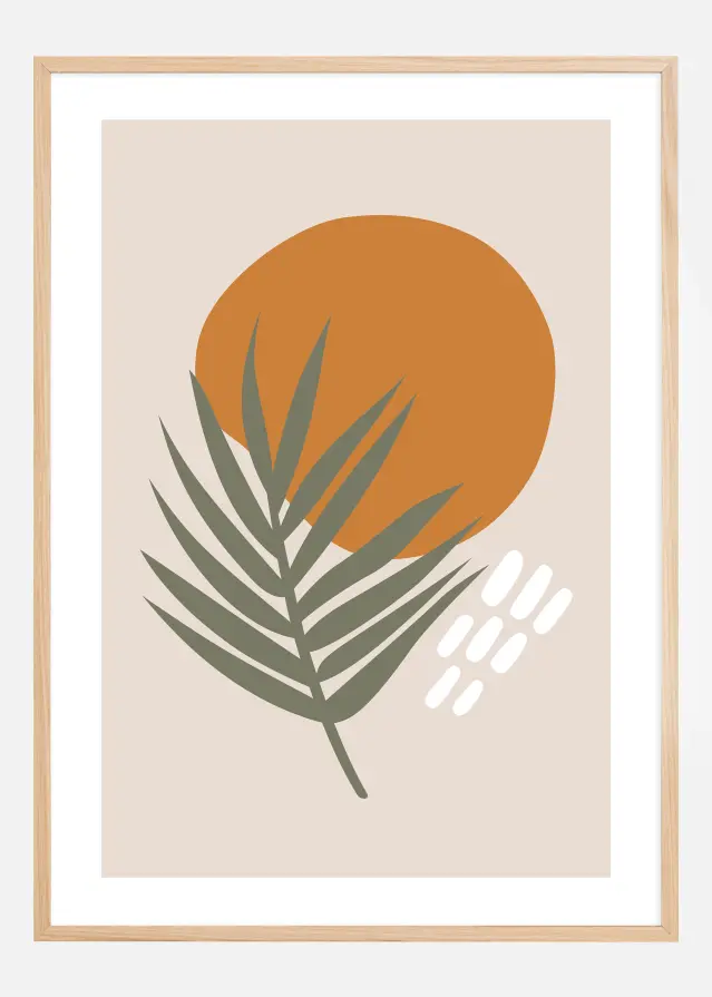 Illustrated Palm Poster