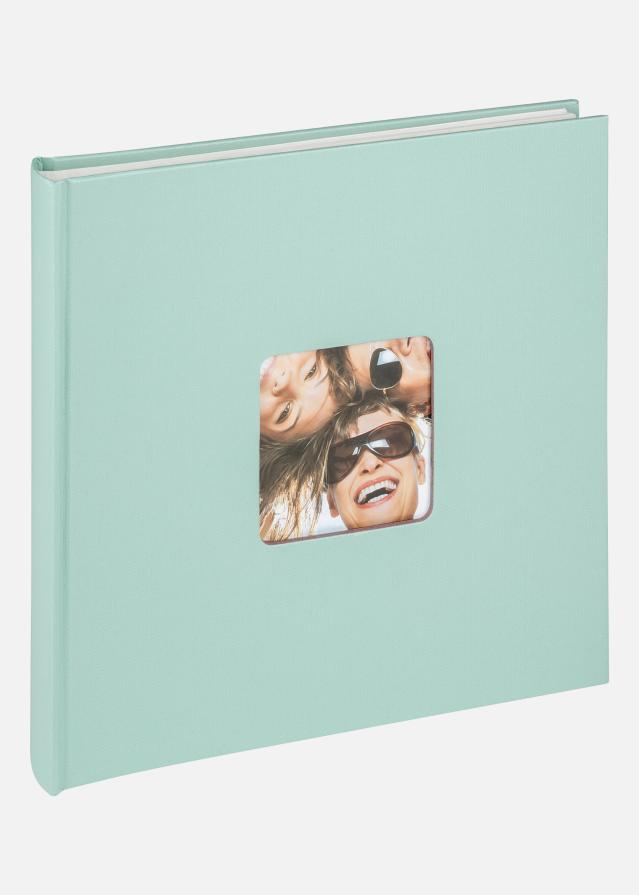 Fun Album Vert - 22,5x24 cm (40 Pages blanches / 20 Feuilles)