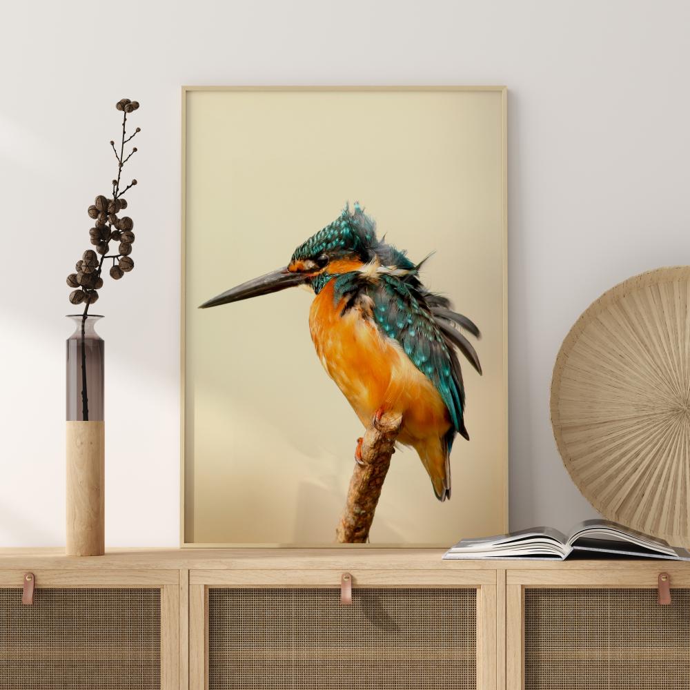 Bird On Tree Poster