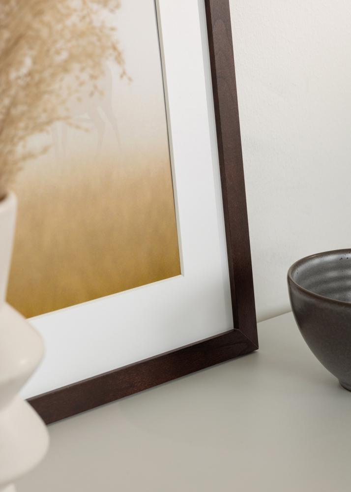 Cadre BGA Classic Plexiglas Noyer 60x90 cm