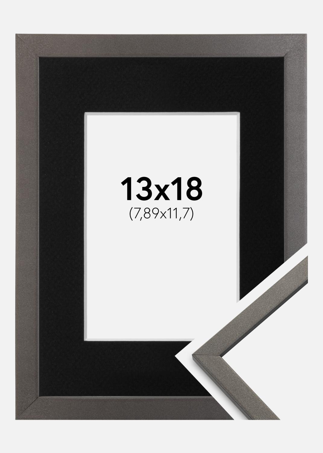 Product Image for Cadre Edsbyn Graphite 13x18 cm - Passe-partout Noir 3,5x5 pouces