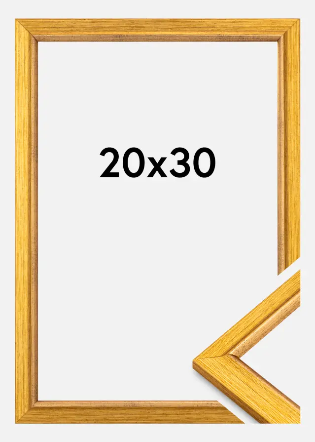 Cadre Marisa Verre acrylique Or 20x30 cm