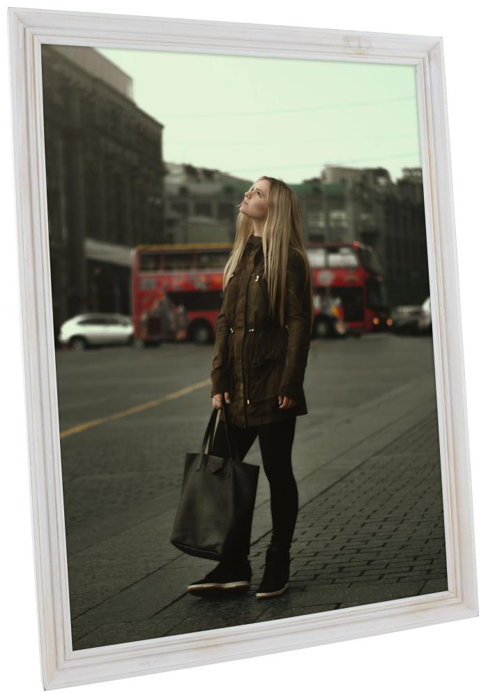 Cadre Vintage Home Blanc 50x70 cm