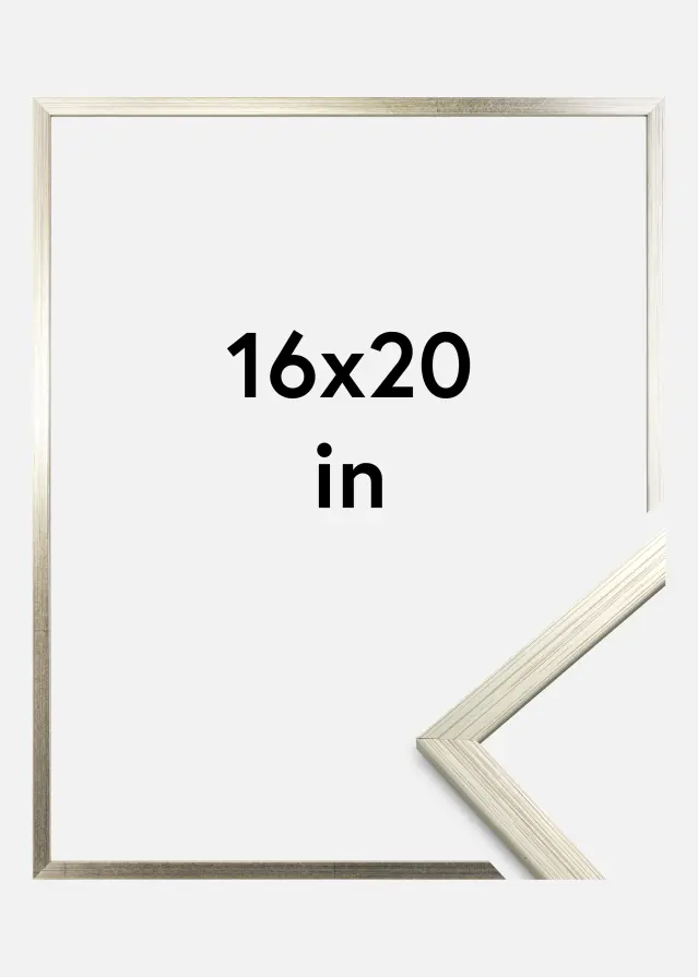Cadre Edsbyn Argent 16x20 inches (40,64x50,8 cm)