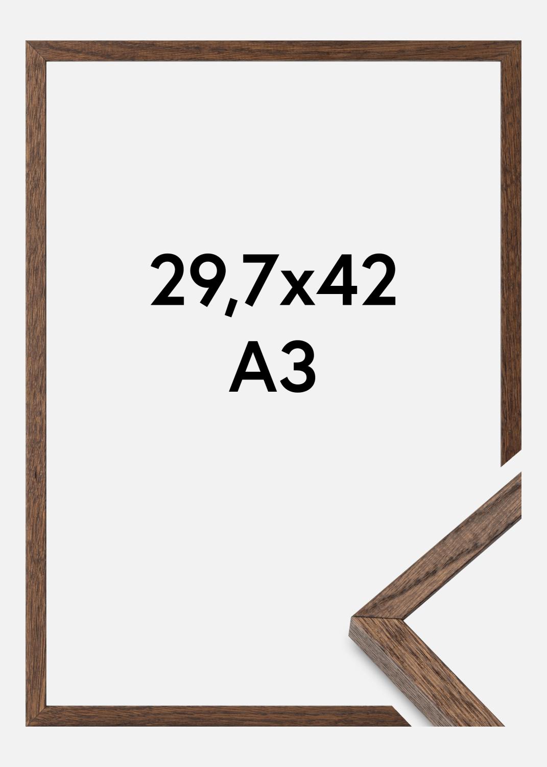 Product Image for Massive Oak Verre acrylique Dark Painted 29,7x42 cm (A3)