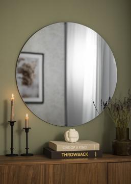 KAILA Miroir rond Smoked Grey diamètre 80 cm