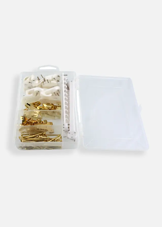 Kit de suspension pour tableaux 121 pièces