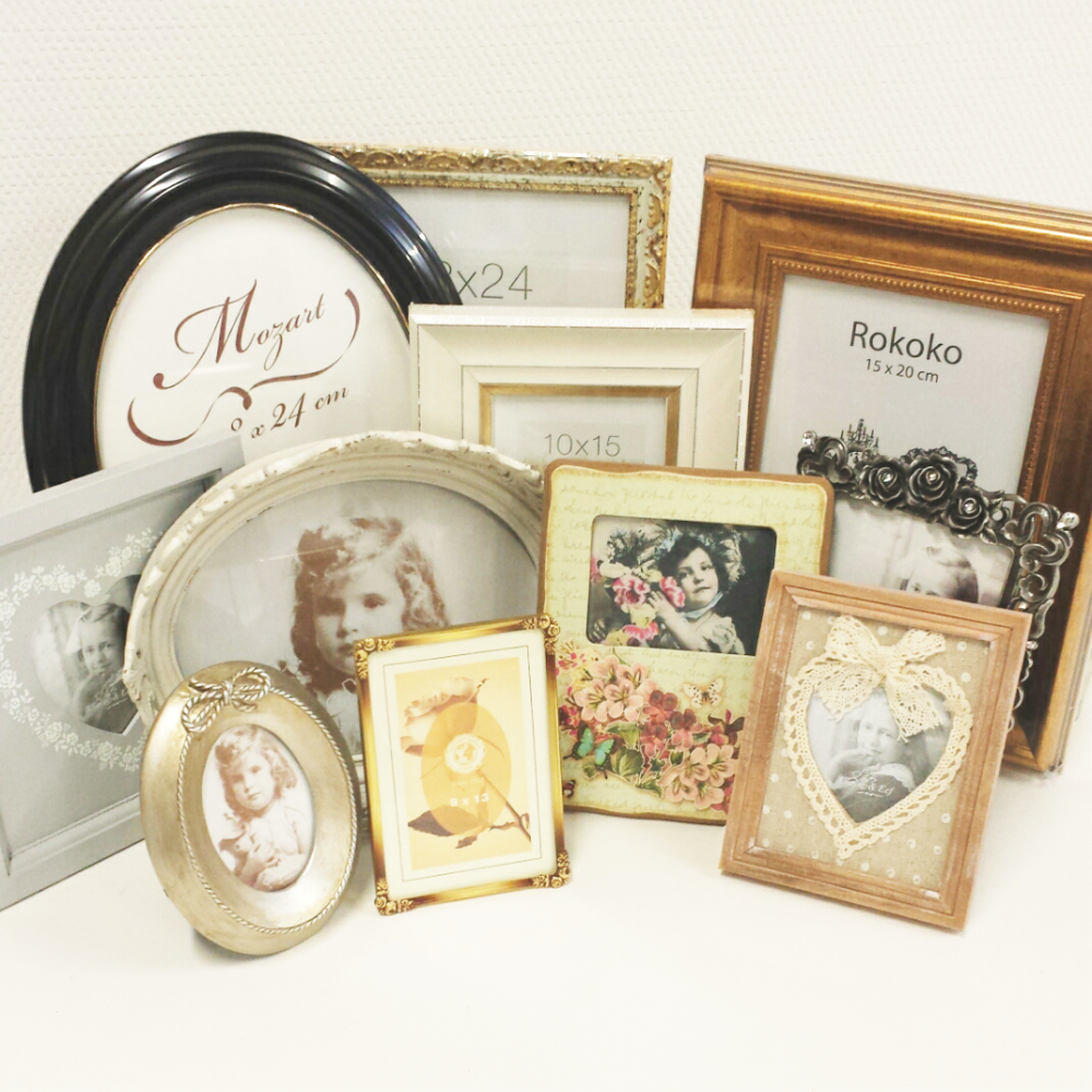 Cadre Sally Blanc 10x15 cm