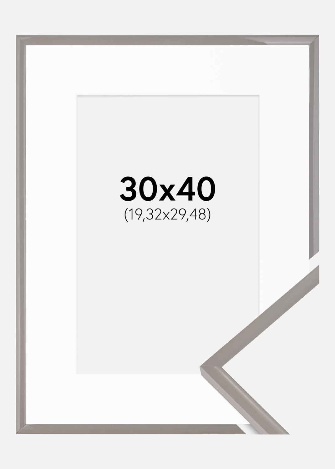 Product Image for Cadre New Lifestyle Earth Grey 30x40 cm - Passe-partout Blanc 8x12 pouces