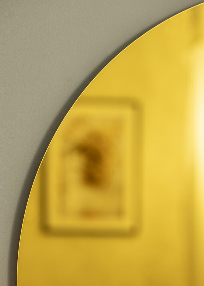 Miroir Rich Yellow diamètre 80 cm