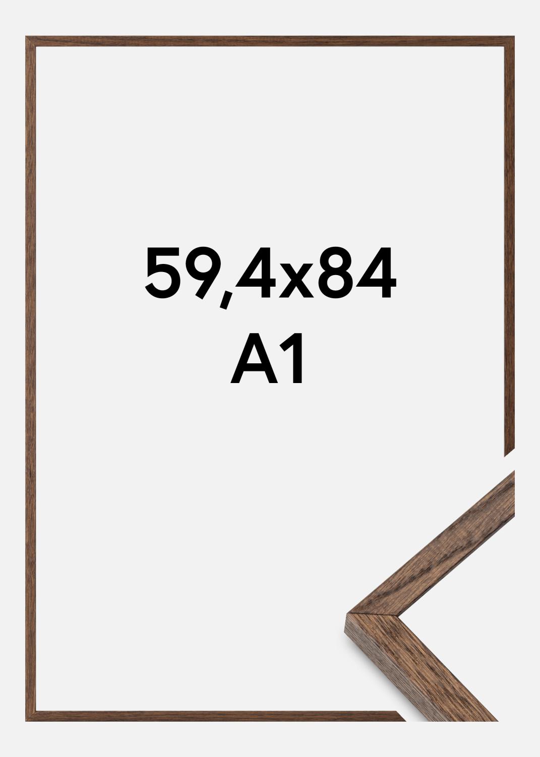 Product Image for Massive Oak Verre acrylique Dark Painted 59,4x84,1 cm (A1)