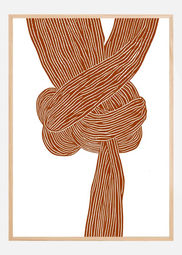 Knots No 4 Poster