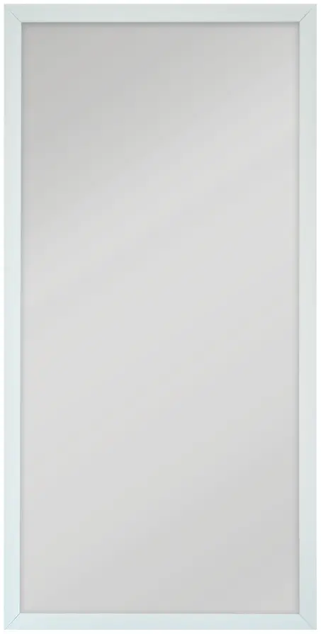 Miroir Amanda Box Blanc - 44x84 cm