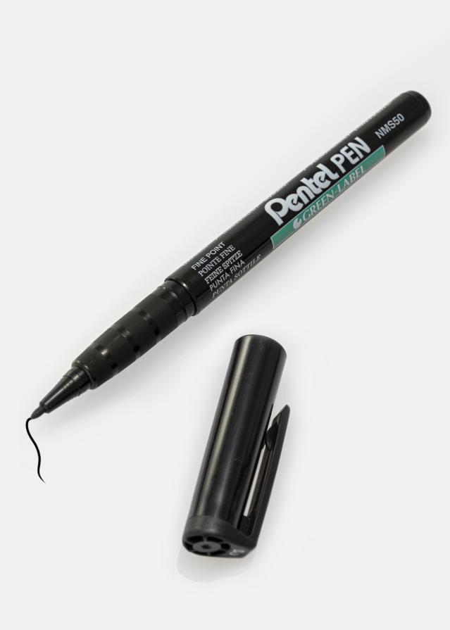 Pentel NMS50-A - Noir Stylo pour album - 1 mm