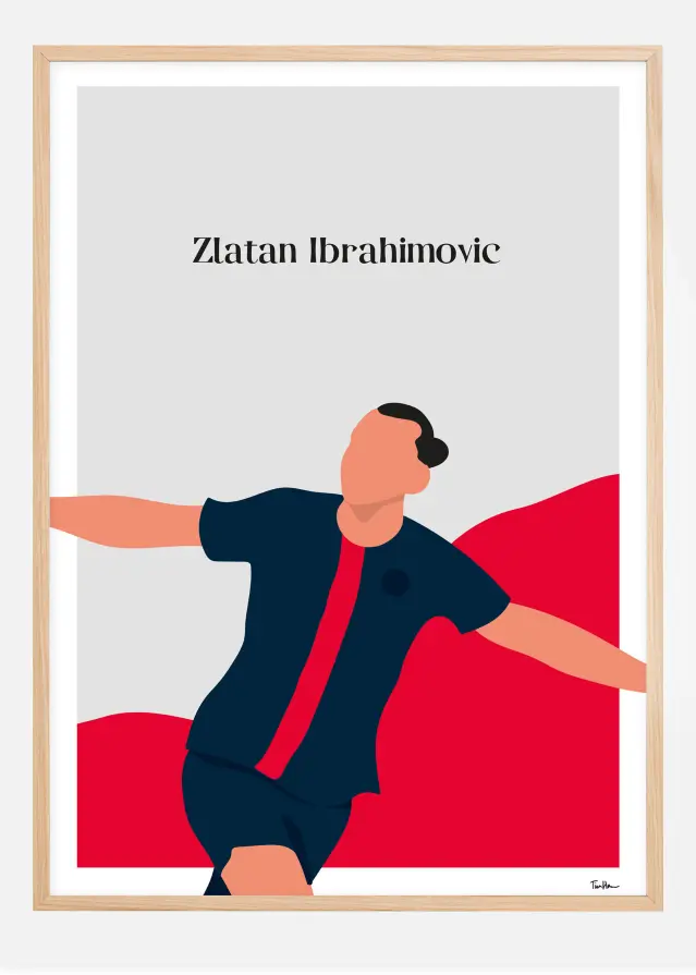 Zlatan Ibrahimovic Poster